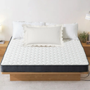 6" Medium Gel Memory Foam Hybrid Mattress