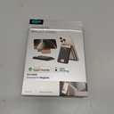 ESR Geo for MagSafe Wallet with Full Find My Functionality, 5 Card Holder, RFID Blocking, Adjustable Stand, Magnetic Wallet for iPhone 17e/17/16/15/14/13/12 Series, Not for 13/12 mini, Black