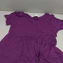 DB MOON Womens 2025 Summer Maxi Dresses Casual Short Sleeve Empire Waist Spring Long Dress with Pockets (Purple)