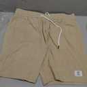 JMIERR Men's Corduroy Shorts Casual Elastic Waist Drawstring Lightweight Summer Beach Shorts Size 36