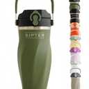 Best Shaker Bottle for Protein Mixes Double Wall Stainless Steel, For Shakes, Water, Smoothies, Cocktails Leak-Proof, 26oz, Copper-Insulated Blender Cup, BPA-Free No Mixing Tools 