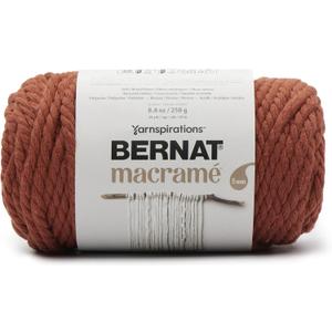 Bernat Macrame Yarn - Burnt Orange