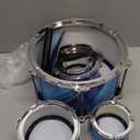 Kids Drum Set with Lights: 6 Piece Jazz Drum Kit for Toddlers Ages 3-5, Plastic Musical Instrument Toy for Kids 3+, Early Learning Gift for Boys and Girls 3-8