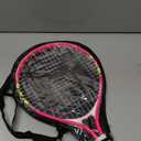 17-25 inch Kids Tennis Racket for Aged 2~12 Starter, Multi-Color & Size Toddlers Tennis Racket for Boys & Girls Beginner, Come with Shoulder Cover Bag for Carry (Pink)