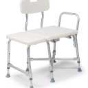 Lumex Bariatric Tub Transfer Bench, Heavy-Duty Shower & Bathtub Chair, Extra-Wide Seat, 600 lb. Limit