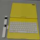 typecase Keyboard Case for iPad 11th (A16, 2025) and iPad 10th Gen (10.9", 2022)  No Trackpad, 11-Color Backlight, 360 Rotatable, 7 Use Modes, Thin & Lightweight  Yellow