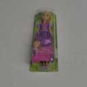 Mattel Disney Princess Toys, Rapunzel Fashion Doll, Sparkling Look with Blonde Hair, Blue Eyes & Tiara Accessory, Inspired by the Movie Tangled
