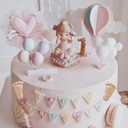 Baby Silicone Fondant Molds Baby Shower Theme Cake Decorating Mold Baby Feet Hand Fondant Molds For Cupcake Topper Candy Chocolate Gum Paste Polymer Clay Set Of 6