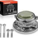 A-Premium Front Wheel Bearing and Hub Assembly Compatible with Mercedes-Benz C300 2015-2023, C350e 2016-2018, E300 2017-2019, E350 2020-2023, E450 2019-2023, E400, E43 AMG, GLC300, CLS450, GLC43 AMG