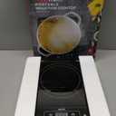 Mueller RapidTherm Portable Induction Cooktop Hot Plate Countertop Burner 1800W, 8 Temp Levels, Timer, Auto-Shut-Off, Touch Panel, LED Display, Auto Pot Detection, Child Safety Lock, 4 Preset Programs