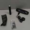 Aquasonic Black Series Ultra Whitening Toothbrush – ADA Accepted Electric Toothbrush 8 Brush Heads & Travel Case – 40,000 VPM Electric Motor & Wireless Charging  4 Modes w Smart Timer