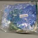 Princess Elsa Dress for Girls Kids Sequin Costume Halloween Birthday Party Dress Up With Accessories (2-3 Years)