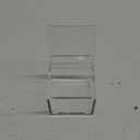 Clear Acrylic Qtip Holder With Lid Cotton Balls Swab Organizer,Square Q Tip Storage, Floss Picks, Bath Salts, Cotton Wab Holder,Home Bathroom Decor (DP011)