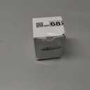 Tze231 Compatible for Brother Tze-231 Label Maker Tape 12mm 0.47 Laminated Black on White P-Touch Tz231 Tze Tz Refills Work with Ptouch Tz-231 PT-D220 D210 H110 D400 D410 D600, 4-Pack