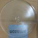 12.75" Microwave Plate Replacement 12 3/4 Inch Universal Microwave Glass Turntable Compatible with Whirlpool/LG/Panasonic/Kenmore/Maytag/Frigidaire/Amana/Hamilton Beach/Oster