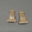 Antrader Corbels for Shelves, Wood Decorative Corbels for Shelves Countertops Set of 2