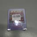 Fall Press on Nails Medium Square Fake Nails Glitter Gold False Nail Burgundy and Maple Leaves Design Autumn Full Cover Gel Artificial Nails Stick on Nails for Women Girls 24 PCS