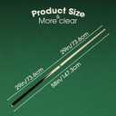 Professional Pool Cue Stick for Adults or Kids 36" 42" 48" 52" 58" 16/18/20OZ Billiard Cue Stick with 13mm Tip Set of 2 Set of 4