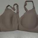 Seamless Wireless Bra for Women with Support - No Underwire Full Coverage Push Up Comfort Bras - Back Fat Smoothing Bralettes, 2XL