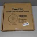 12 Inch Spinning Wheel for Prizes - Prize Wheel, 10 Slots Color Spinner with Stand, Table Prize Wheel Spinner for Trade Shows, Carnivals, and Home Game (12 inch)