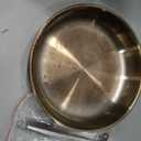 Kirecoo Tri-Ply Stainless Steel Pan - 12 Inch Frying Pan, Fast and Even Heat Stainless Steel Skillet, Induction Cookware, Dishwasher and Oven Safe Skillet