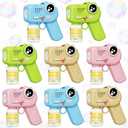 8-Pack Bubble Gun,Automatic Dinosaur Bubble Machine Blower for Kids Summer Indoor Outdoor Toys Birthday Wedding Party Gift