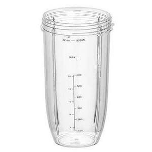 Wonder Star 32oz Replacement Cup for NutriBullet 600W & 900W | Compatible Blender Jar (Pack of 1) | BPA-Free Polycarbonate, 4 Grip Lines, Durable & Leak-Proof Design