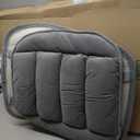ALIBO Orthopedic Firm Chair Lumbar Support Cushion Set Non-Slip Bottom Coccyx Pads Warm Adjustable Curvature Low Back Pain Relief Relax Pillow for Office,Dinning Chair,Recliners,Sofa and Car Grey