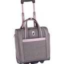 London Fog Kensington 15in. Underseat Bag, Rose Charcoal 