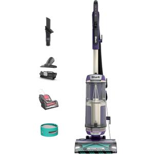 Shark POWERDETECT Upright Vacuum Cleaner with HEPA Filter, Heavy Duty Vacuum with Powerful Suction for Pet Hair Pickup, DuoClean Technology, Powered Lift-Away, Ideal for Carpets & Hardfloors, AZ4002