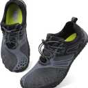 L-RUN Barefoot Water Shoes Women Mens Aqua Sock Athletic Hiking Water Sports Shoes for Swim Beach Pool Sand Diving Walking