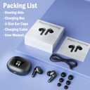 TTQ OTC Hearing Aids for Seniors with Bluetooth, Smart Noise Cancelling & 3-Level Volume, Fashionable and Trendy Rechargeable Hearing Aids for Hearing Loss