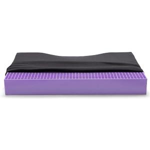 Purple Ultimate Seat Cushion, Large 2.5 Inch Gel Seat Cushion | GelFlex Grid for Office Chair, Gaming, Car - Pressure-Reducing for Long Sitting, Temperature-Neutral, No-Slip - Made in USA