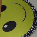 12 Pcs Smile Composition Notebook Carpet Squares for Classroom, 16 x 13.5 inches
