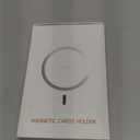 TUCCH for Magsafe Wallet with 6 Card Holders, RFID Blocking [Clear ID Window] PU Leather Men Women Folio Magnetic Phone Wallet for iPhone 17/16/15/14/13/12/Plus/Air/Pro/Pro Max Series, Black