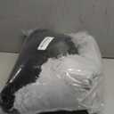 Dogs Bed for Small Dogs, Anti-Anxiety Washable Round Bed (Light Grey, 24.0" L x 24.0" W x 8.0" Th)