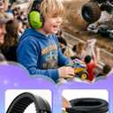 Dr.meter Ear Muffs for Noise Reduction: 27.4SNR Noise Cancelling Headphones for Kids Adults, EM100 Adjustable Hearing Protection Earmuffs for Monster Jam, Autism Sensory, Concerts, Fireworks