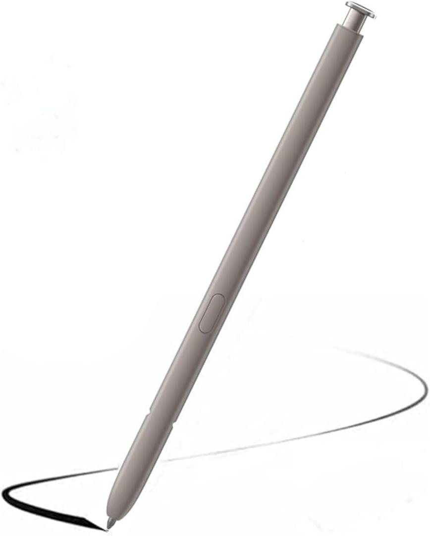 S Pen S24 Ultra (with-Bluetooth) Replacement for Samsung Galaxy S24 Ultra 5G, Touch Stylus Pen + Replacement Tips/Nibs (Light Gray)