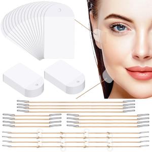 Face Lift Tapes with Lifting Rope Sets.Face Lifting Tapes Invisible Patch Facelift Band Adhesive Neck and Eye Lift Tape for Women Ladies Beauty