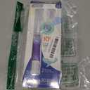 SEAGO Kids Electric Toothbrush with 2 Mins Brushing Timer and 4 Replacement Bursh Heads,Rainbow LED Light Make Brushing Fun, Purple Color Girls Battery Powerd Toothbrush for 4-12 Years OldSG-977