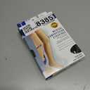 Truform 20-30 mmHg Compression Stockings for Men and Women, Thigh High Length, Dot Top, Closed Toe, Black, X-Large