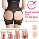 Women Butt Lifter Body Shaper Adjustable Hip Enhancer Panties Tummy Control Underwear Boy Shorts (XXL)