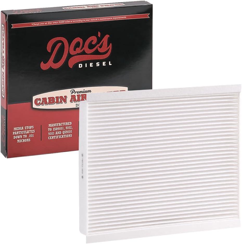 Doc's Diesel Cabin Air Filter D3806 | Compatible with Ford 6.7L Powerstroke F250, F350, F450, F550 2017+, Ford F150 3.0L EcoDiesel 2018-2023 | Replaces Motorcraft FP92