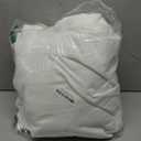 White Linen Curtains 92 Inches Long for Living Room Standard Window Curtain Lengths Light Filtering Semi Sheer Boho Farmhouse Bedroom Pinch Pleated Drapes 92 Inch Length 2 Panels Set 50 Inch Wide