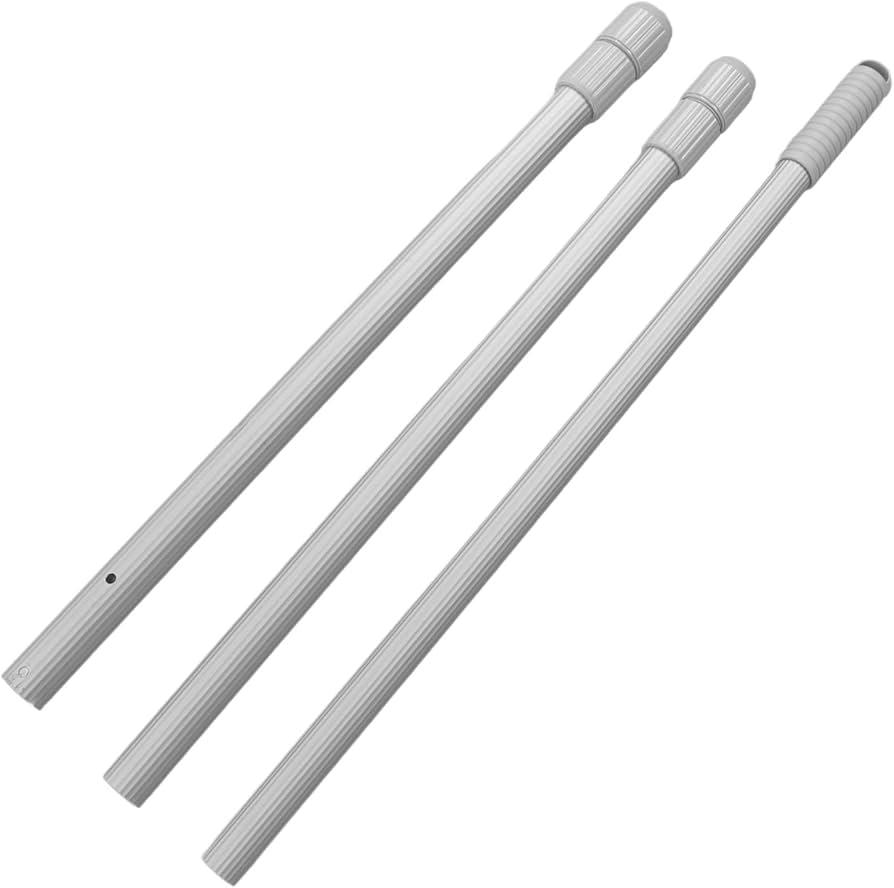 Swimming Pool Pole, Aluminum Alloy Heavy Duty Tidy Swimming Supplies for Skimming Net Stretched  16 ft Swimming Pool Pole, Aluminum Alloy Heavy Duty Tidy Swimming Supplies for Skimming Net Stretched  16 ft