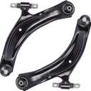 LCWRGS Front Lower Control Arms w/Ball Joints Replacement for 2008-2013 Nissan Rogue 2.5L, 2014-2015 Nissan Rogue Select 2.5L MS30194 MS30195-2Pcs
