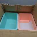 Thyle 24 Pieces Cubby Book Bins for Classroom, Classic, Retro Color