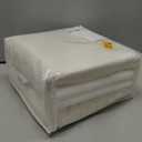 Sectional Couch Covers, Wear Resistant Stretch Sofa Covers Washable Soft Couch Cushion Covers Anti Slip Furniture Protector Sofa Slipcovers for Pets (1 Piece Back Couch Cover, Ivory)