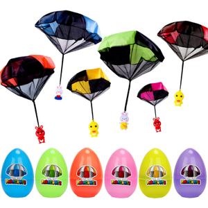 3 x 6 Pack Easter Egg with Parachute Toy for Kids Girls Boys Easter Basket Stuffers Gifts
