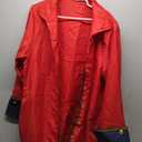 Spooktacular Creations Mens Pirate Captain Costume Set, Red Deluxe Captain Outfit for Adult Halloween Dress Up Party Cosplay (XL)